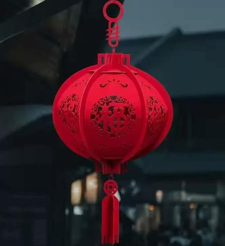 小号红福灯笼