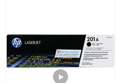 惠普CF400A黑色碳粉盒 201A