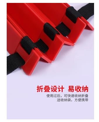 足球训练器材绳梯软梯篮球格子梯速度步伐健身儿童体能协调敏捷梯红绳20节