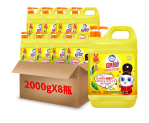 白猫 2kg*8瓶 柠檬红茶洗洁精 白猫 2kg*8瓶 柠檬红茶洗洁精