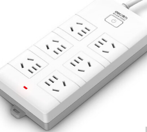 得力18168 3米6孔电源转换器插座