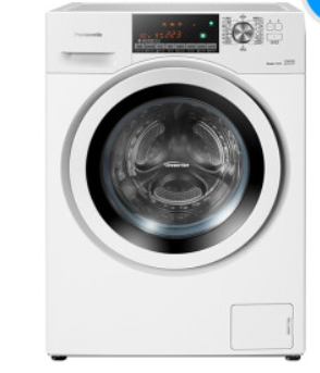 Panasonic松下XQG100-EGALW超薄除螨洗烘一体变频滚筒洗衣机