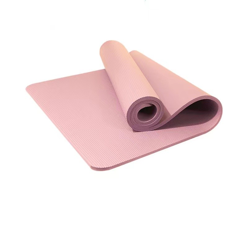 中欧健身垫瑜伽垫防滑瑜珈地垫 蓝色紫色 厚20mm宽90cm