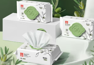 好孩子(gb）橄榄滋养湿巾80抽 3包