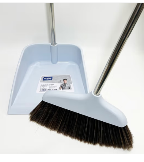 不锈钢柄扫把簸箕整套