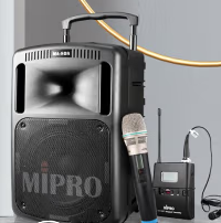 MIPRO 咪宝MA-808无线户外音箱  配双手持话筒套装+收纳包