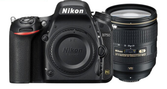 尼康（Nikon） D750全画幅单反相机 单机 套机旅游相机专业照相机 24-120镜头不带赠品 标配