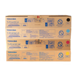 东芝（TOSHIBA）T-FC415C粉盒原装墨粉(适用 2010AC 2510AC 2515AC 3015AC 3515AC)四色套装大容量
