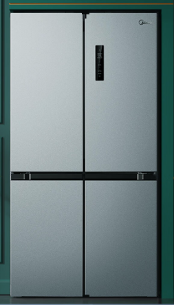 美的冰箱/双开门500升1级变频