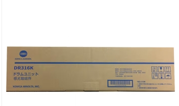 柯尼卡美能达 KONICA MINOLTA DR316K 黑色硒鼓(适用C300i/C360i机型)约225000页柯美耗材