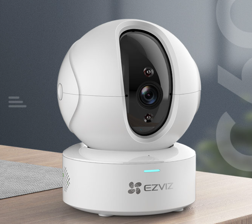 萤石EZVIZ C6C 3MP无极巡航版网络摄像机 300万超清家用监控摄像头 360度循环转动