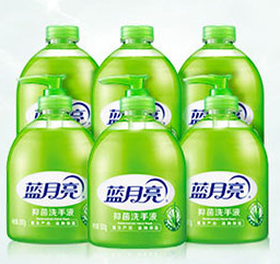 蓝月亮 芦荟抑菌洗手液套装:500g*3+瓶装补充装500g*3