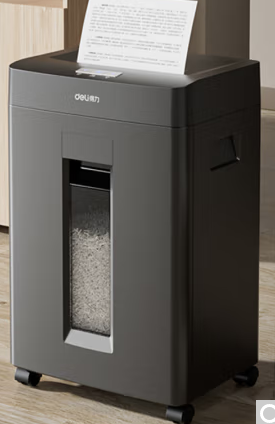 碎纸机 得力GA311（单次8张 10分钟持续碎 23L大纸桶）