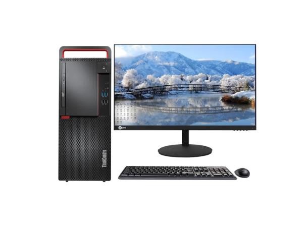 联想开天M630Z商用台式机电脑 兆芯KX-U6780A 支持win7 win10 主机+23.8英寸显示器 16G内存 512G固态 2G独显 麒麟系统 已激活