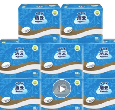 洁云卫生纸 400张*30包