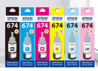 爱普生（EPSON)T6741-T6746墨水套装适用L1800/850/805打印机墨水 T674整套墨水6色