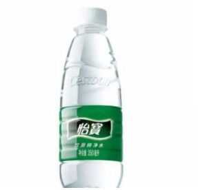 怡宝 饮用水 纯净水350ml*24瓶 整箱装