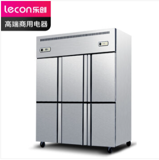 乐创( lecon) 商用厨房冰箱六门商用厨房冰箱 LC-J-LBG01