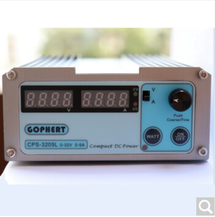 GOPHERT直流稳压电源30V5A直流电源10A可调节维修DC电源30V20A30A便携小体积电源 0-32V0-5A带功率