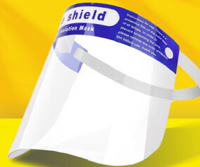迪普爾 防護面罩 1個裝 高清防霧全臉封閉透明防油防灰塵飛沫