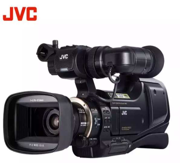 杰伟世（JVC）JY-HM95AC 专业肩扛式高清数码摄像机/摄影机 婚庆/会议/教学 （双卡双电）