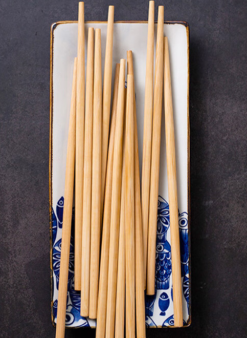 施锦竹筷子 碳化筷（24cm） 100双