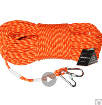 Golmud 登山绳 户外逃生钢芯安全绳 救生绳 安全绳 子钢丝绳 08125救援绳50米