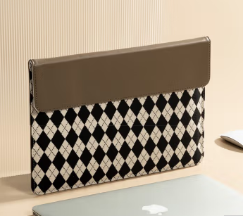 柯普顿 菱格纹针织布+PU15.6英寸笔记本内胆包