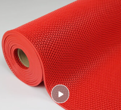 PVC塑料红地毯S型地垫防滑垫1.2M*5M 5MM加厚加密型
