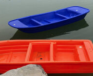 牛筋船捕鱼塑料船 3.2米平头渔船（1-4人用）