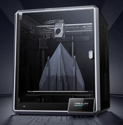 Creality创想三维3d打印机K1 Max大尺寸全自动调平AI激光雷达12倍高速打印桌面级3d打印机