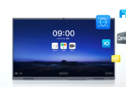 钉钉智连MAXHUB新品V5会议平板智能交互式电子白板触摸无线传屏多媒体一体机HD65TA（65寸）+pc模块I5+投屏器+智能笔+移动支架