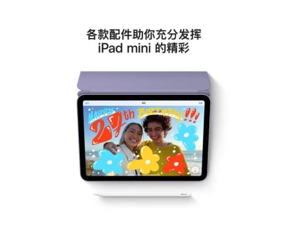 苹果（Apple） iPad mini6 平板电脑 2021年新款 WLAN版 紫色 256G