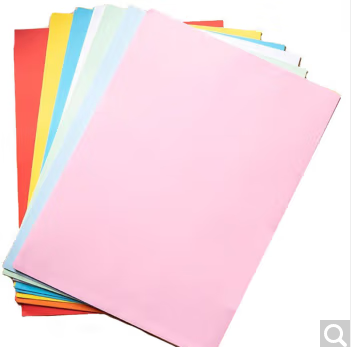 得力 A4-80g-100张/包-十色混装彩纸