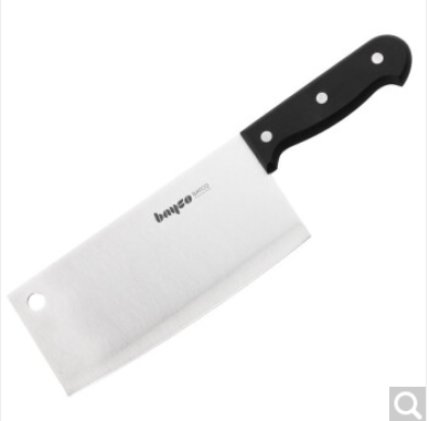 拜格 不锈钢菜刀菜板2件套家用厨房刀具套装 菜刀+菜板