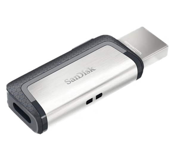 闪迪（SanDisk）SanDisk闪迪安卓手机电脑两用64GU盘Type-C优盘USB3.1接口O 浅灰色64g