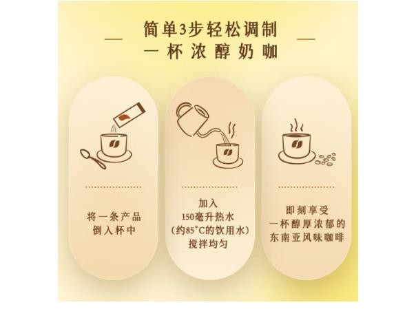 雀巢（Nestle）咖啡 金牌馆藏 丝滑拿铁 速溶奶咖 冲调饮品 盒装20gX20条