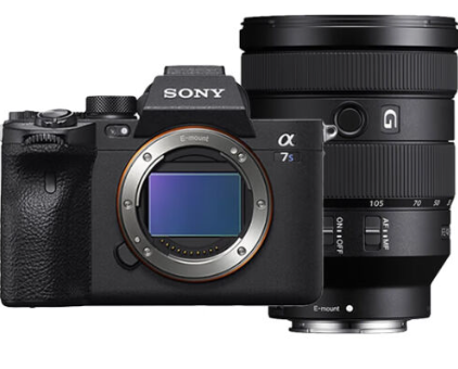 索尼（SONY）Alpha 7S III A7S3 全画幅微单数码相机 4K 120p高帧率视频 FE 24-105mm F4标准变焦镜头套装
