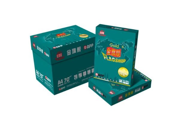 金光（APP）金旗舰（GOLD FLAGSHIP）10包装 70gA4 复印纸打印纸 500张/包 共5000张