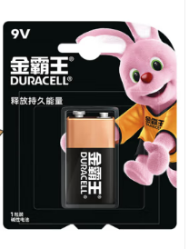 金霸王 9V碱性电池1粒装 金霸王 9V碱性电池1粒装