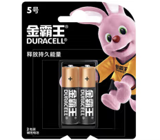 金霸王五号碱性干电池1.5V 2节装 金霸王五号碱性干电池1.5V 2节装