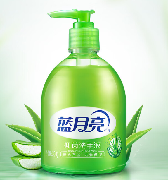 蓝月亮 芦荟抑菌洗手液500g瓶 