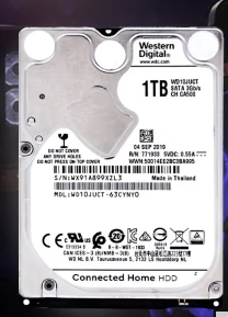 WD 1T机械硬盘