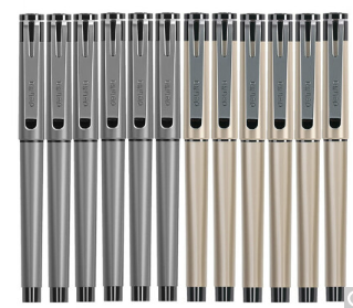 得力签字笔 0.7mm12支/盒