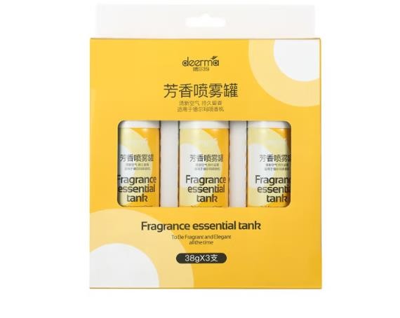 德尔玛 Deerma 喷香机PX830/PX831芳香剂（3罐装） 适用于PX830/PX831配件