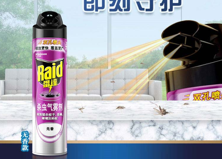 雷达（Raid）杀虫剂喷雾灭蚊喷雾