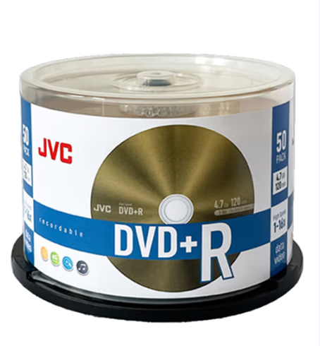 JVC /杰伟世 DVD+R 刻录盘 16速