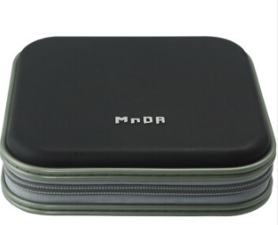 铭大金碟（MNDA）CD/DVD 40片 塑料外壳 光盘加固收纳包 黑色