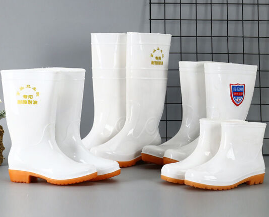 801白色食品厂水鞋雨鞋-CLONE