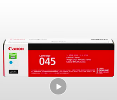 佳能原装佳能045硒鼓 黑色彩色 canon613 611 631 633 635打印机硒鼓 045H 原装佳能045 C 青色硒鼓